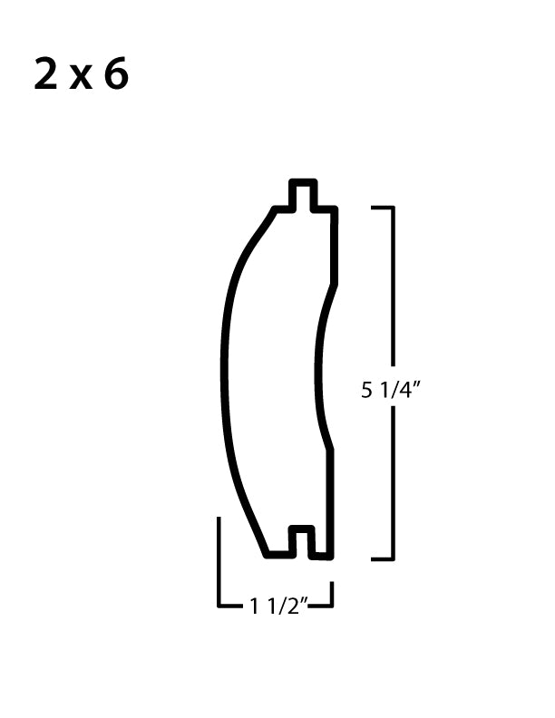 Log Siding 2x6 Tongue & Groove – Log Home Center