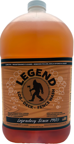 Legend Log Deck & Fence Wash - Log Home Center