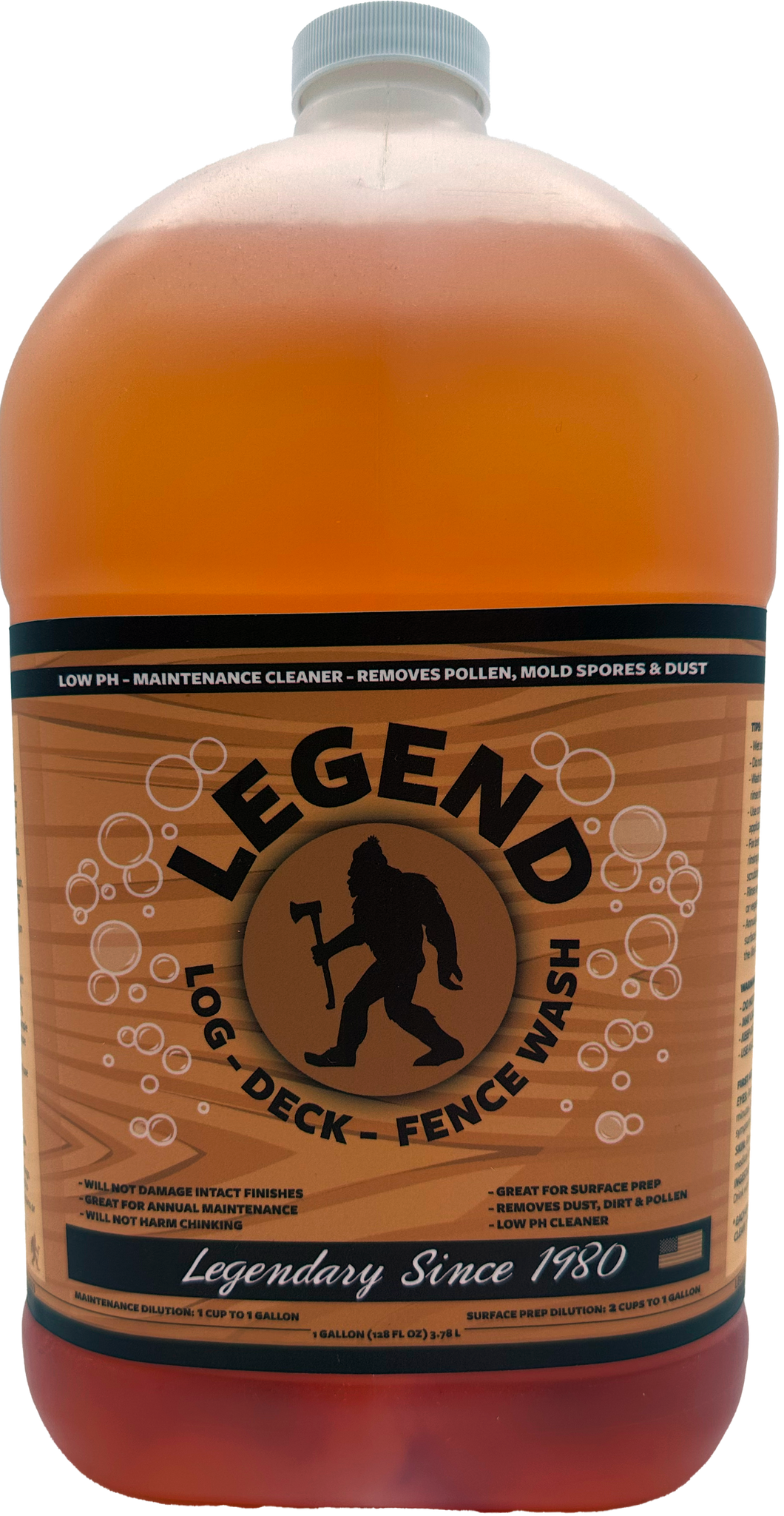 Legend Log Deck & Fence Wash - Log Home Center