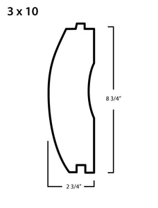 Log Siding 3x10 Tongue & Groove - Log Home Center