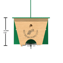 Load image into Gallery viewer, CARPENTER BEE TRAP BEST BEE BROTHERS - Log Home Center