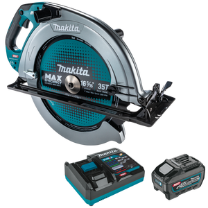 Makita 40V max XGT® Brushless Cordless 16‑5/16" Circular Saw Kit, AWS Capable (5.0Ah) GSH06T1