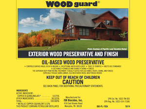 ISK BIOCIDES WoodGuard Exterior Log Stain - Log Home Center