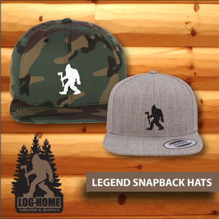 Legend SnapBack Hats - Log Home Center